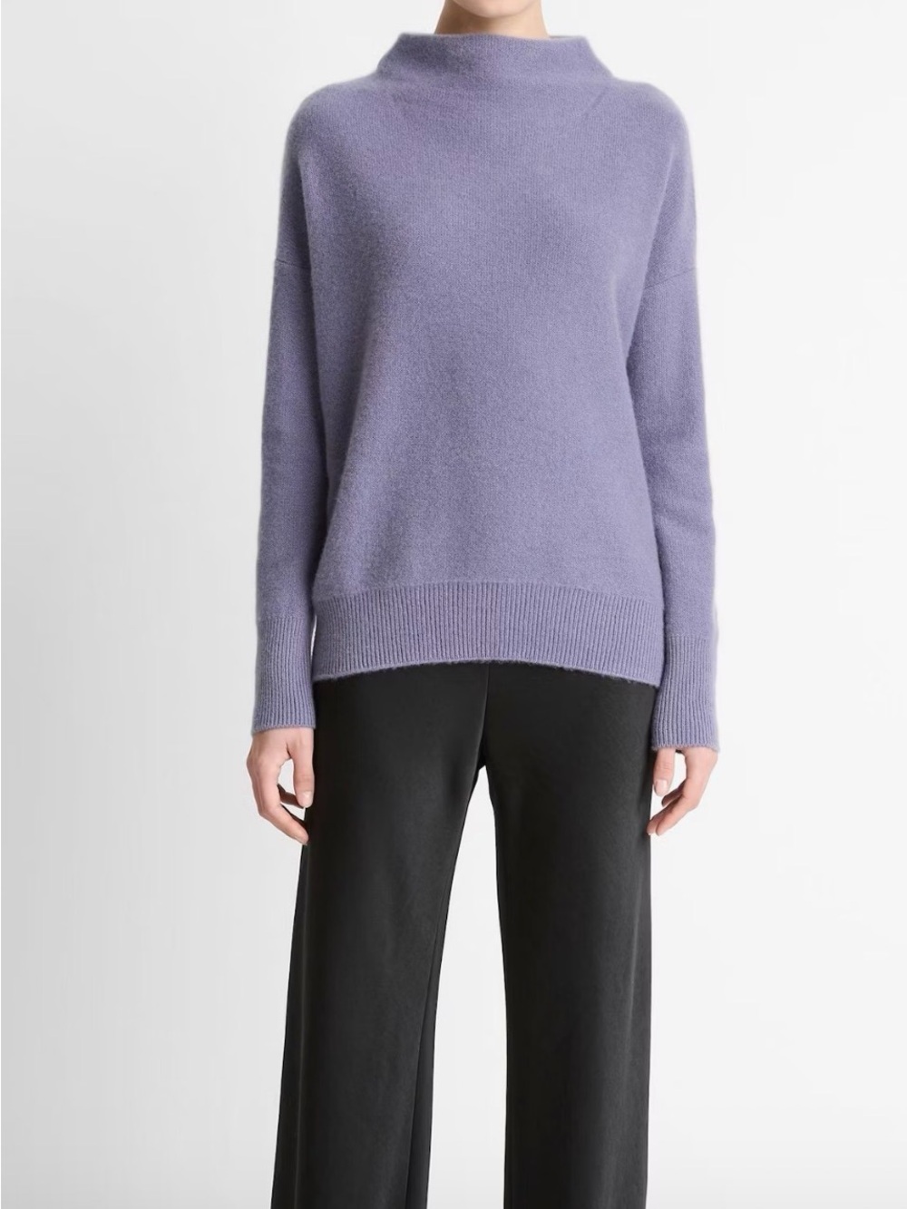 Vince 100% Cashmere Women's Funnel Neck Sweater